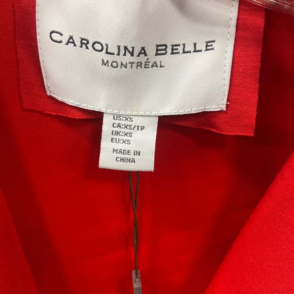 Red Carolina Belle duster